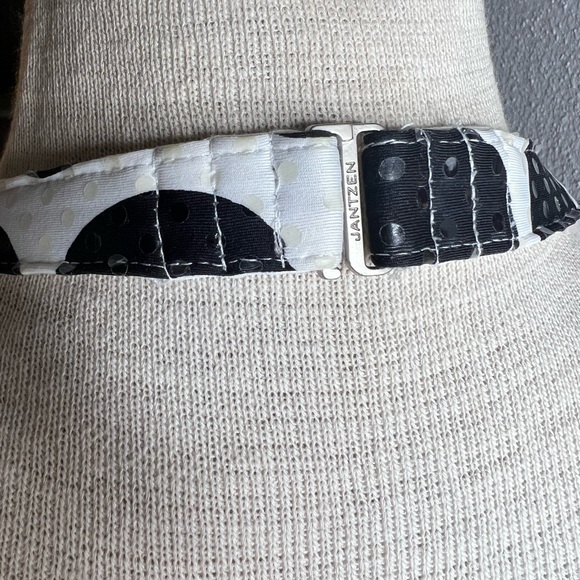 Jantzen polka dot sequin bikini top retro halter swimsuit - Picture 5 of 12